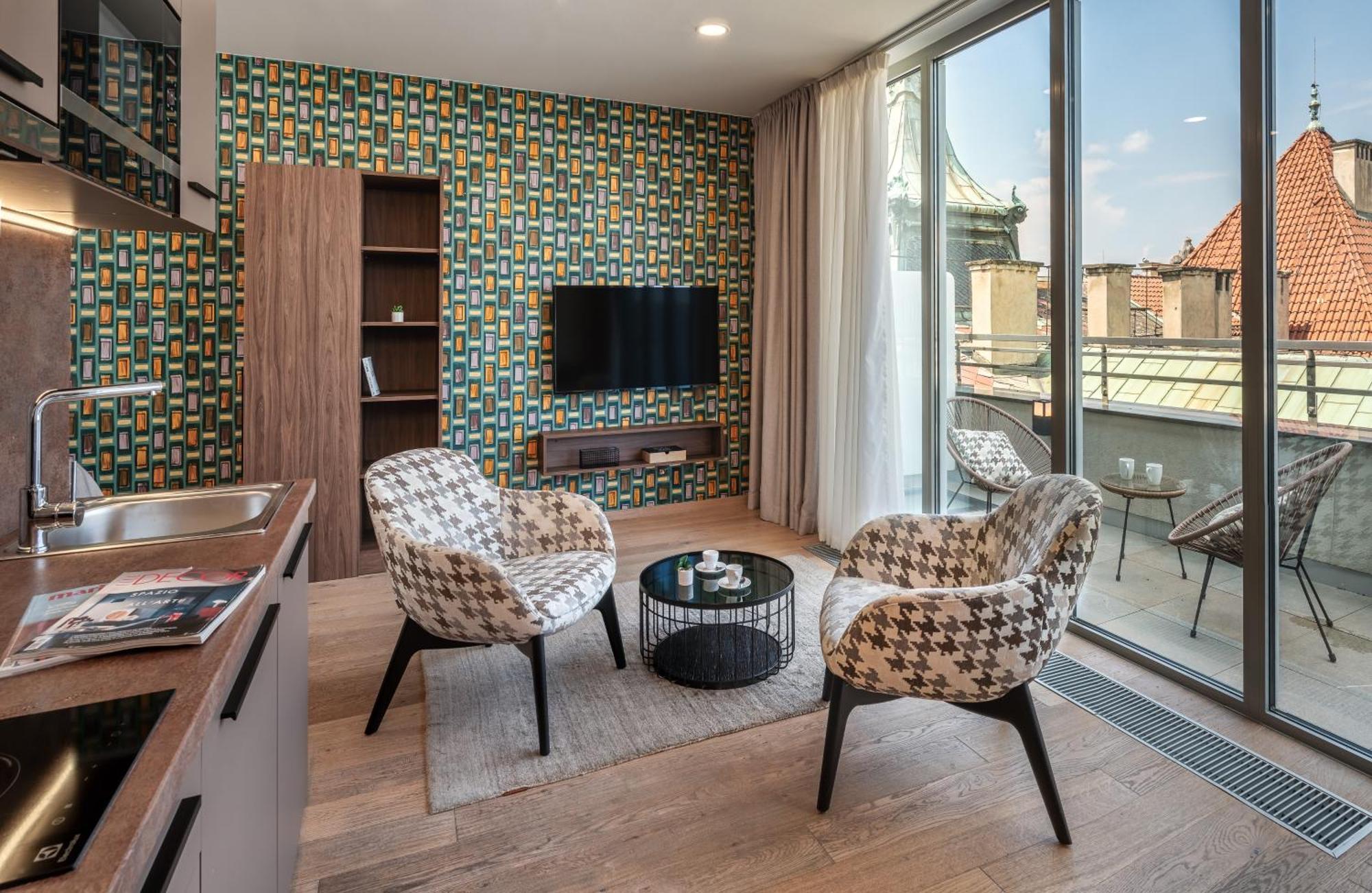 Vn17 Rooftop Suites By Adrez Prague Exterior photo
